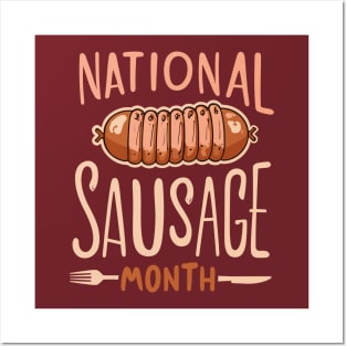 National Sausage Month – October Posters and Art